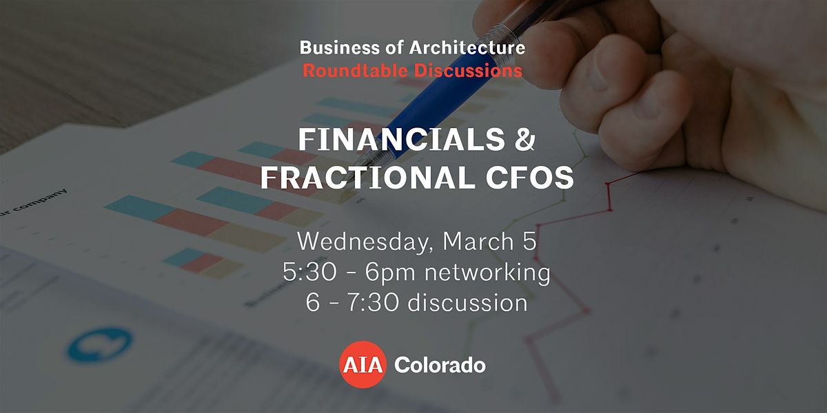 Business of Architecture: Financials & Fractional CFOs