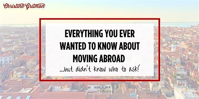 Moving Abroad Seminar (Nyack)