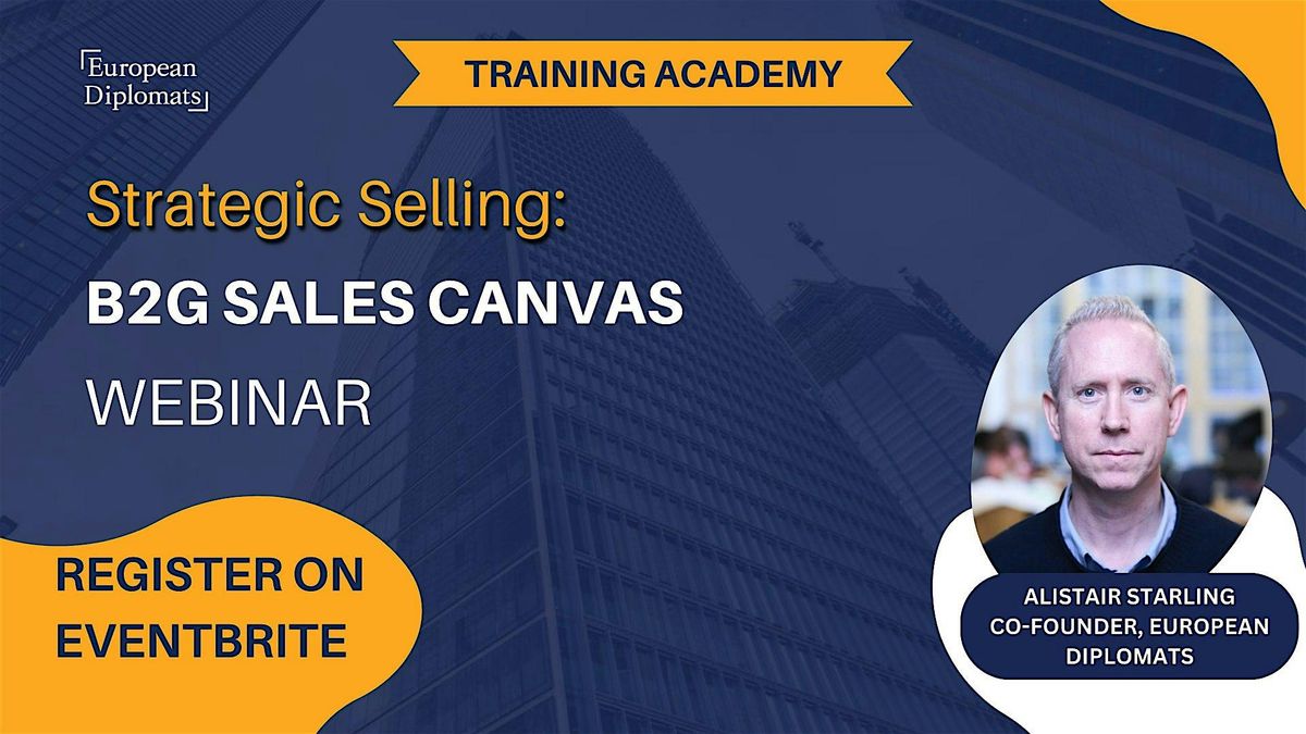 Strategic Selling: B2G Sales Canvas