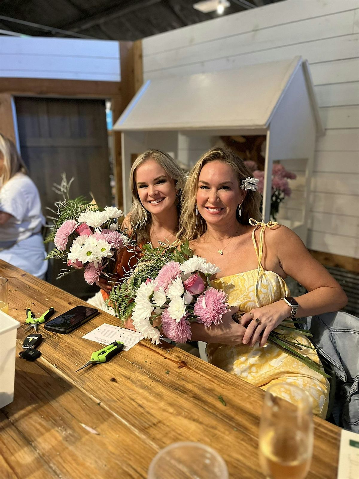 Mother' Day Flower Arranging Class  at Keel and Curley Winery