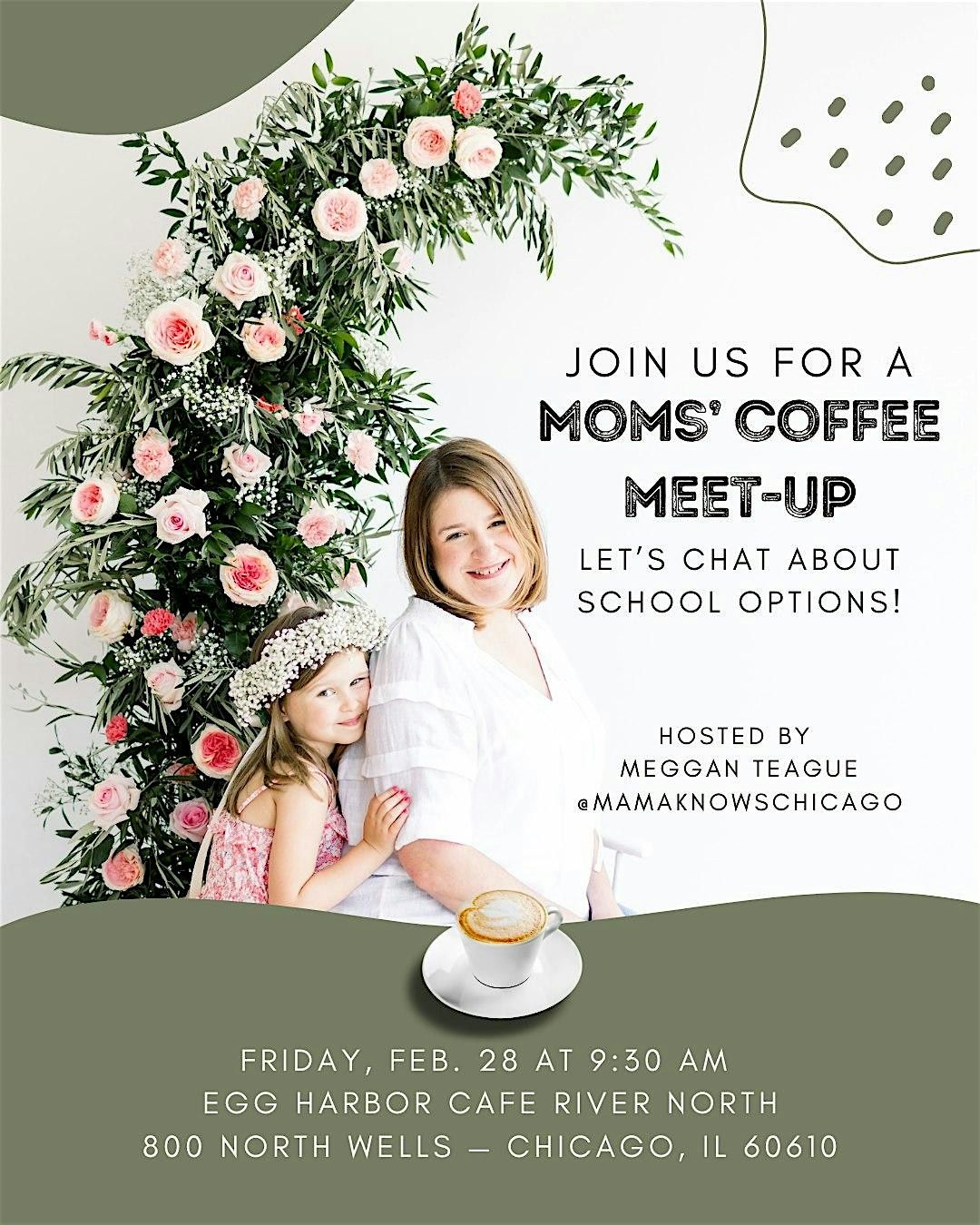 Moms\u2019 Coffee Meet-up: Let\u2019s Chat about School Options