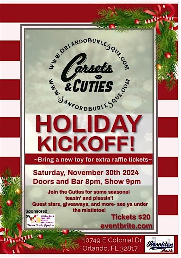 Copy of Corsets & Cuties- Holiday Kickoff!