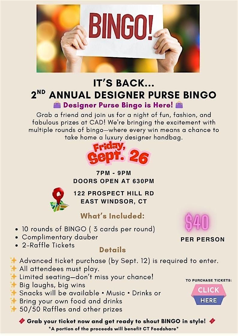 Purse Bingo