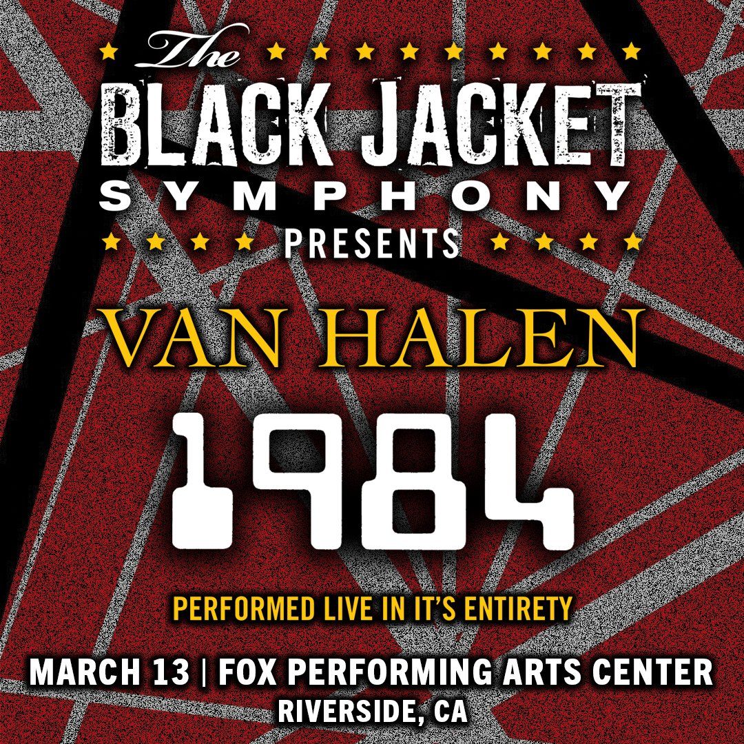 Black Jacket Symphony - Van Halen's 1984 at Fox Performing Arts Center