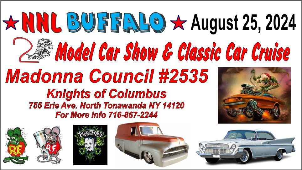 NNL Buffalo Model Car Show & Classic Car Cruise