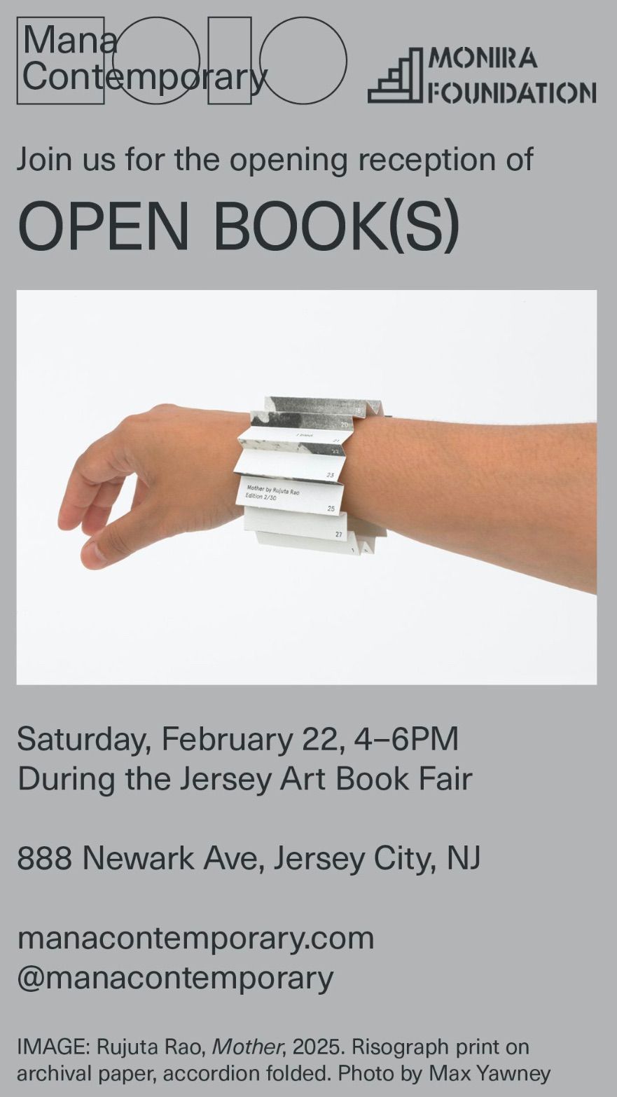 Opening exhibition:  OPEN BOOK(S)