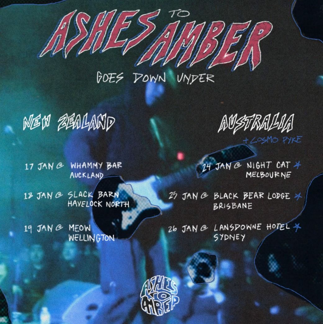 SLACK! Ashes to Amber Goes Down Under at Whammy Bar