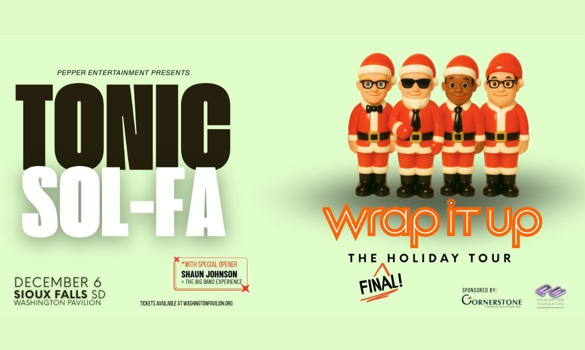 Tonic Sol-Fa with Shaun Johnson Big Band Experience at Washington Pavilion of Arts & Science