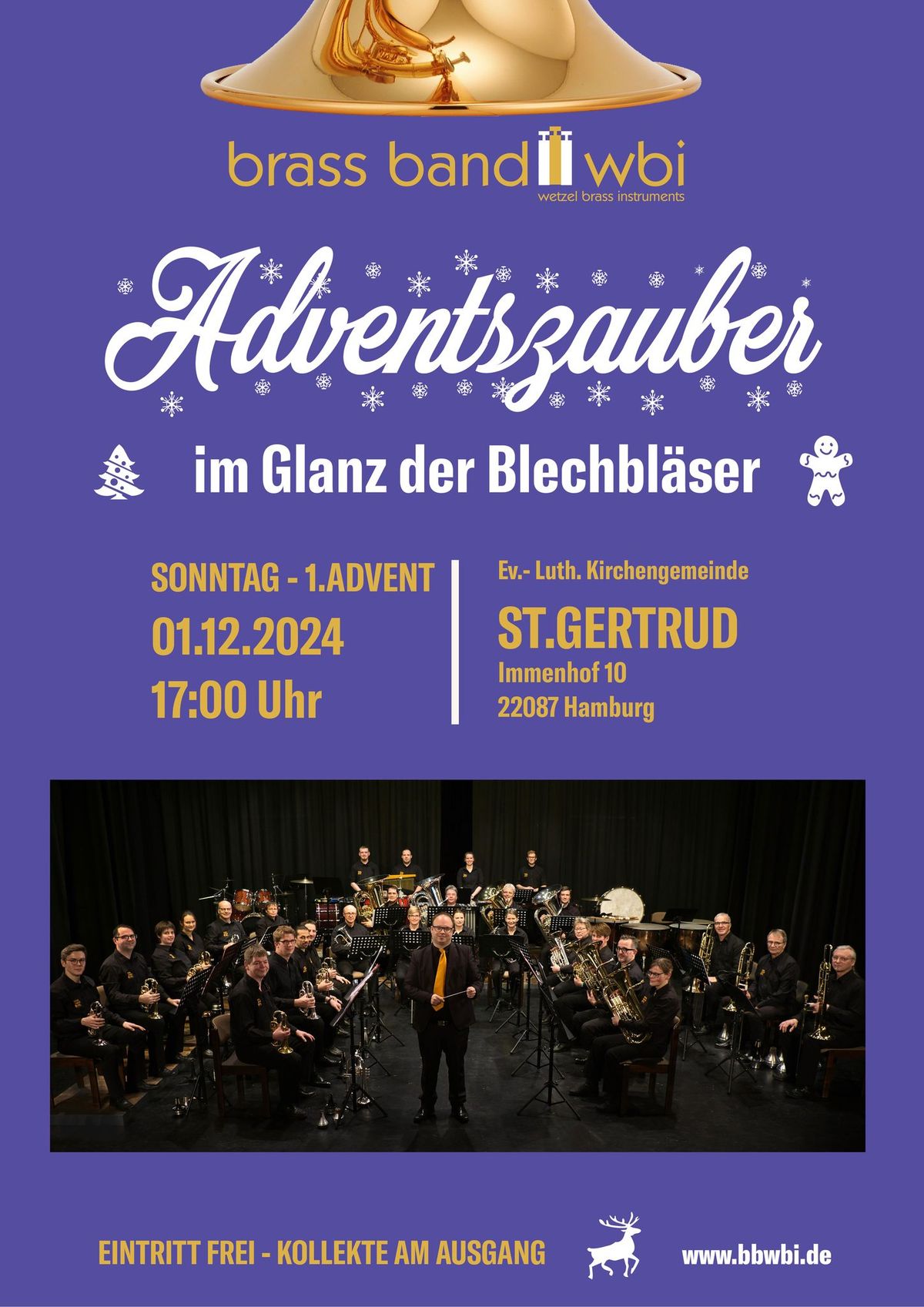 ADVENTSZAUBER im Glanz der Blechbl\u00e4ser