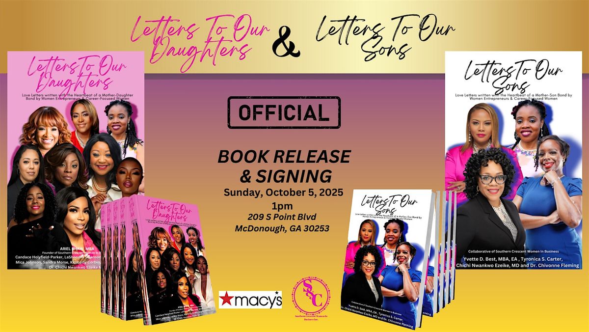 Official Book Signing and Release for Southern Crescent Women!