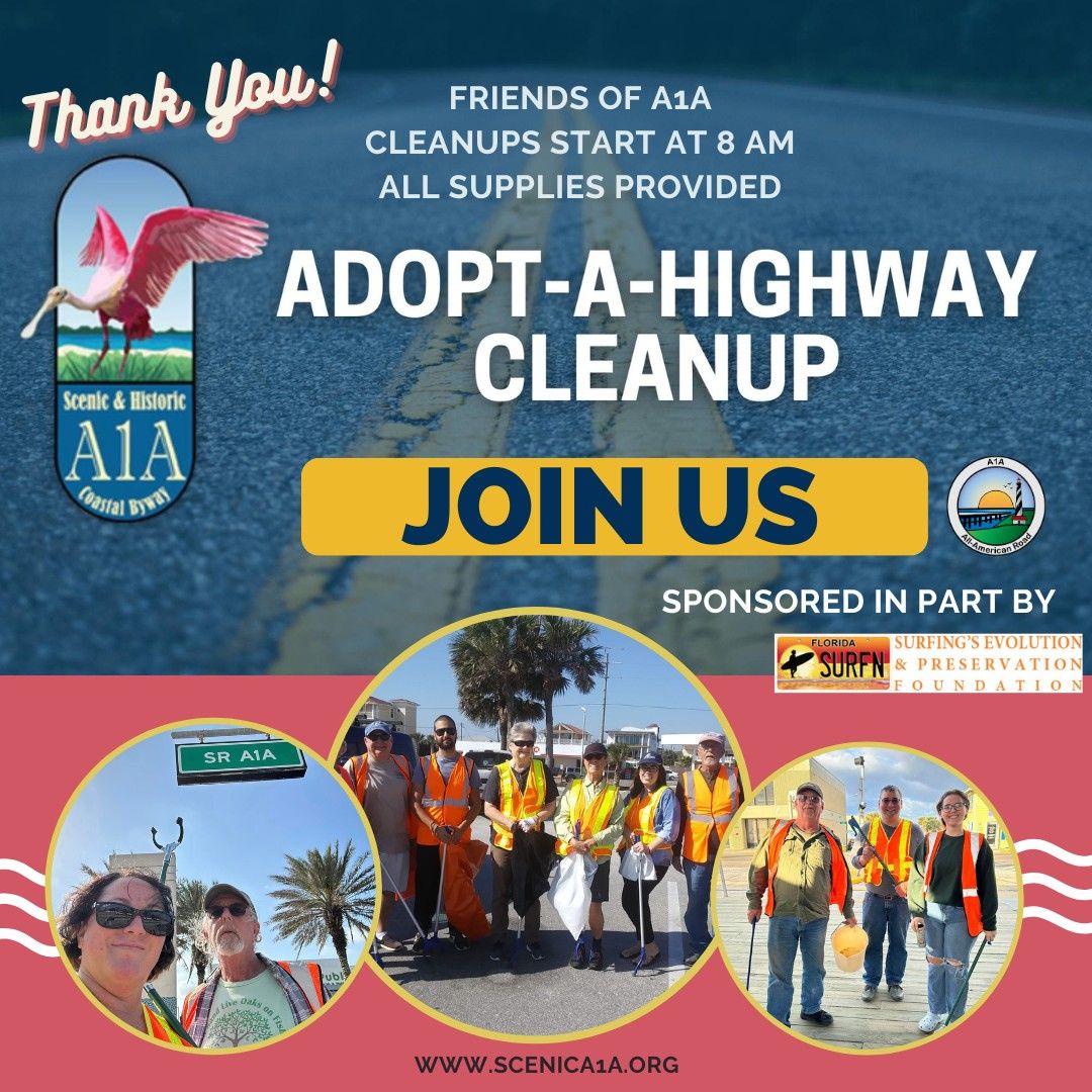 Q3 A1A All-American Road Cleanup - Vilano Beach 