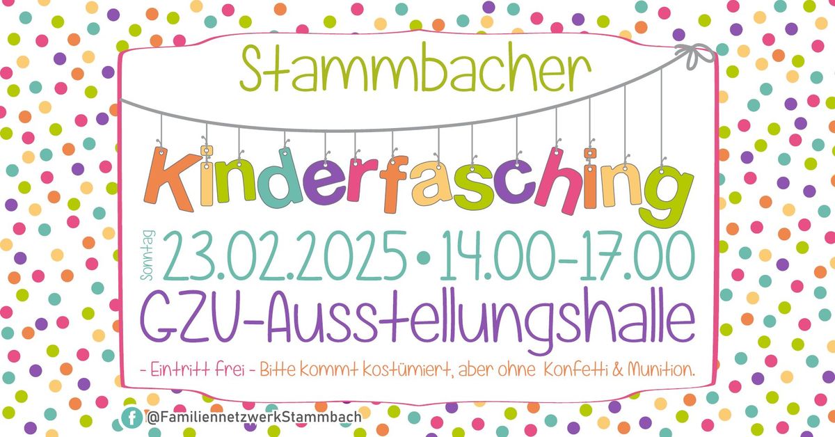 Stammbacher Kinderfasching