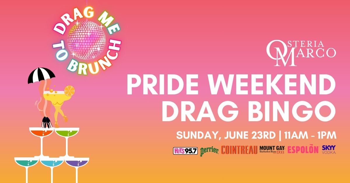 PRIDE Weekend: XXL Bottomless Drag Bingo Brunch