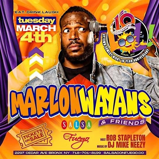 LOL! Comedy Show Starring  Marlon Wayans & Friends