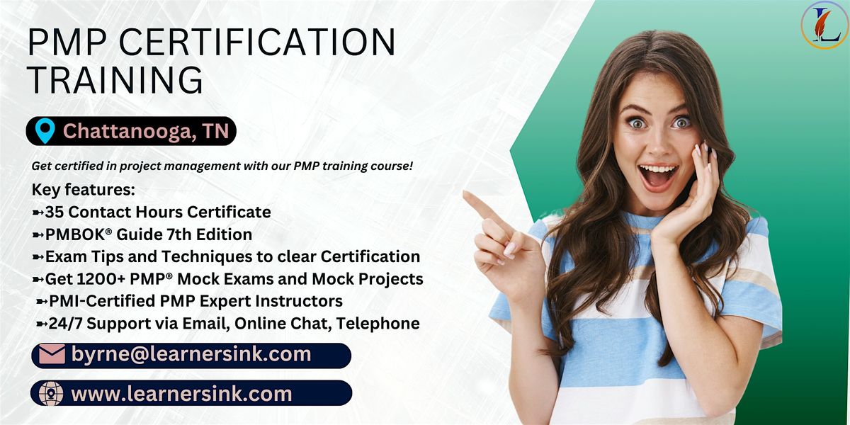 PMP Certification 4 Days In-Person Training in Chattanooga, TN