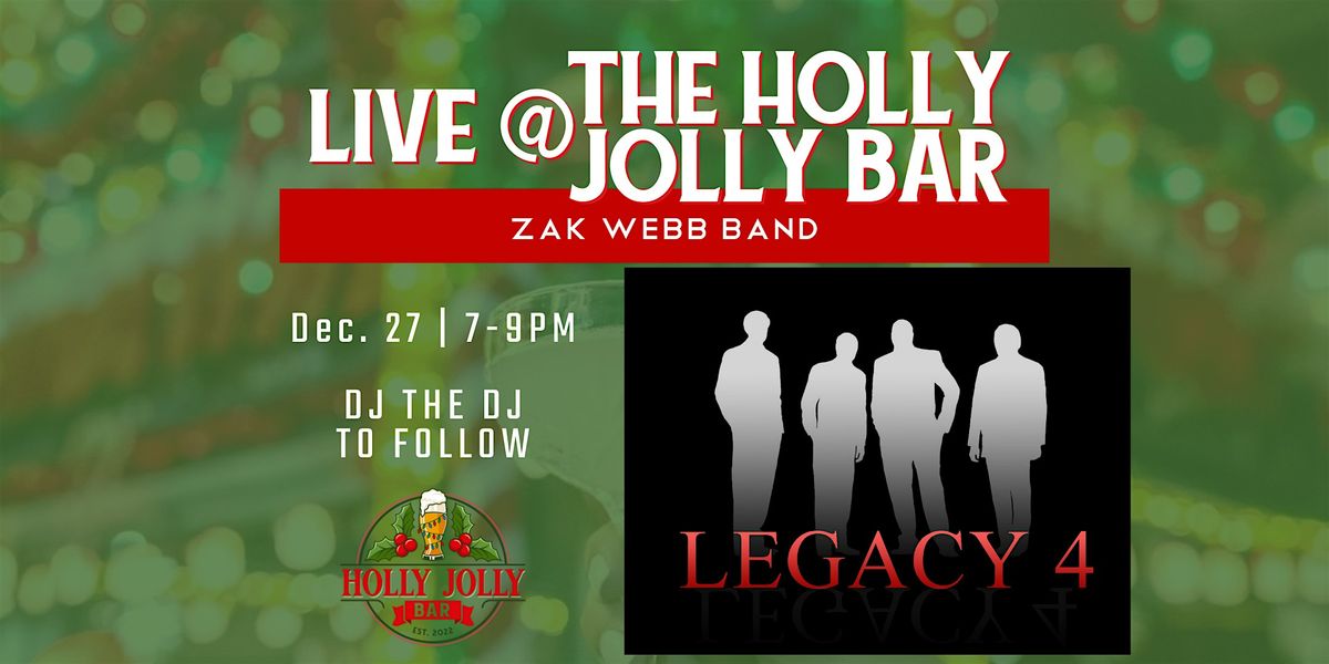 Legacy 4 Band | LIVE at Third Rail Holly Jolly Bar