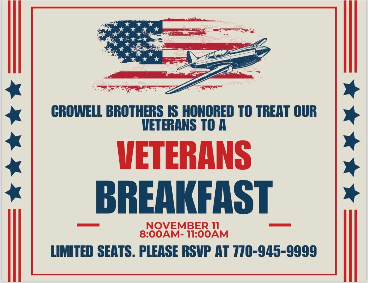 1st Annual Veterans Breakfast