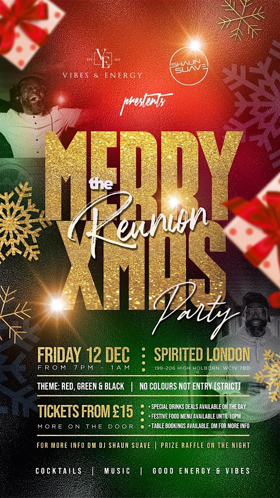 The Reunion - Christmas Party with Shaun Suave