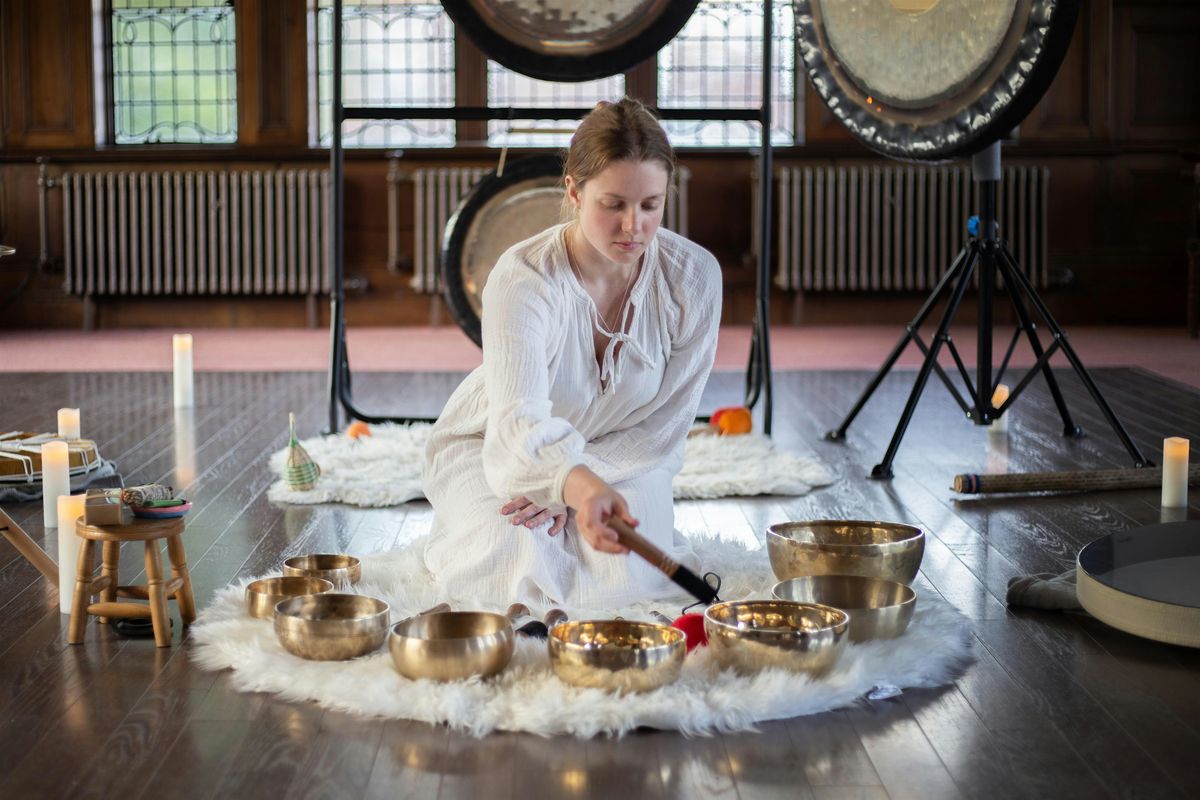 Restful Sound Bath with Herbal Tea