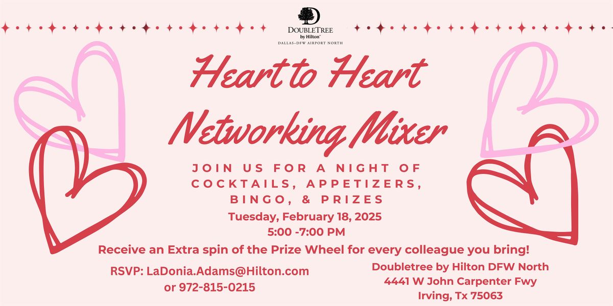 Heart-to-Heart Networking Mixer Event