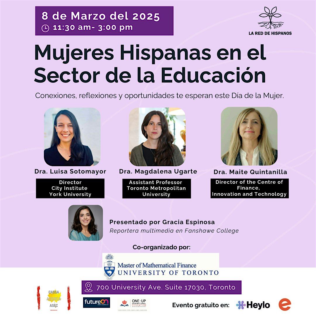 Mujeres Hispanas en el Sector de la Educaci\u00f3n - D\u00eda de la Mujer