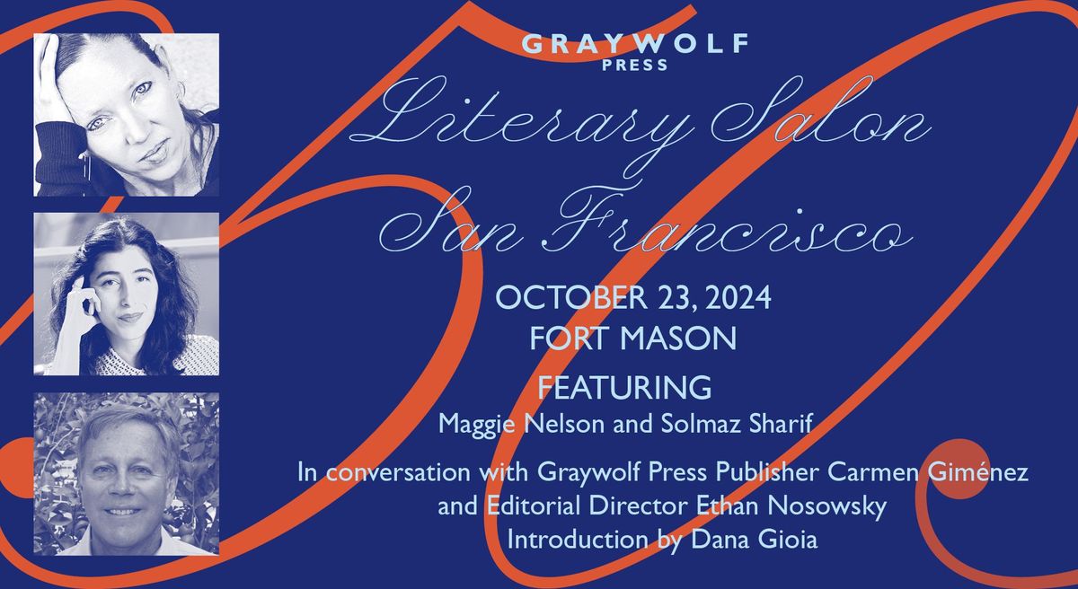 Graywolf Press Literary Salon