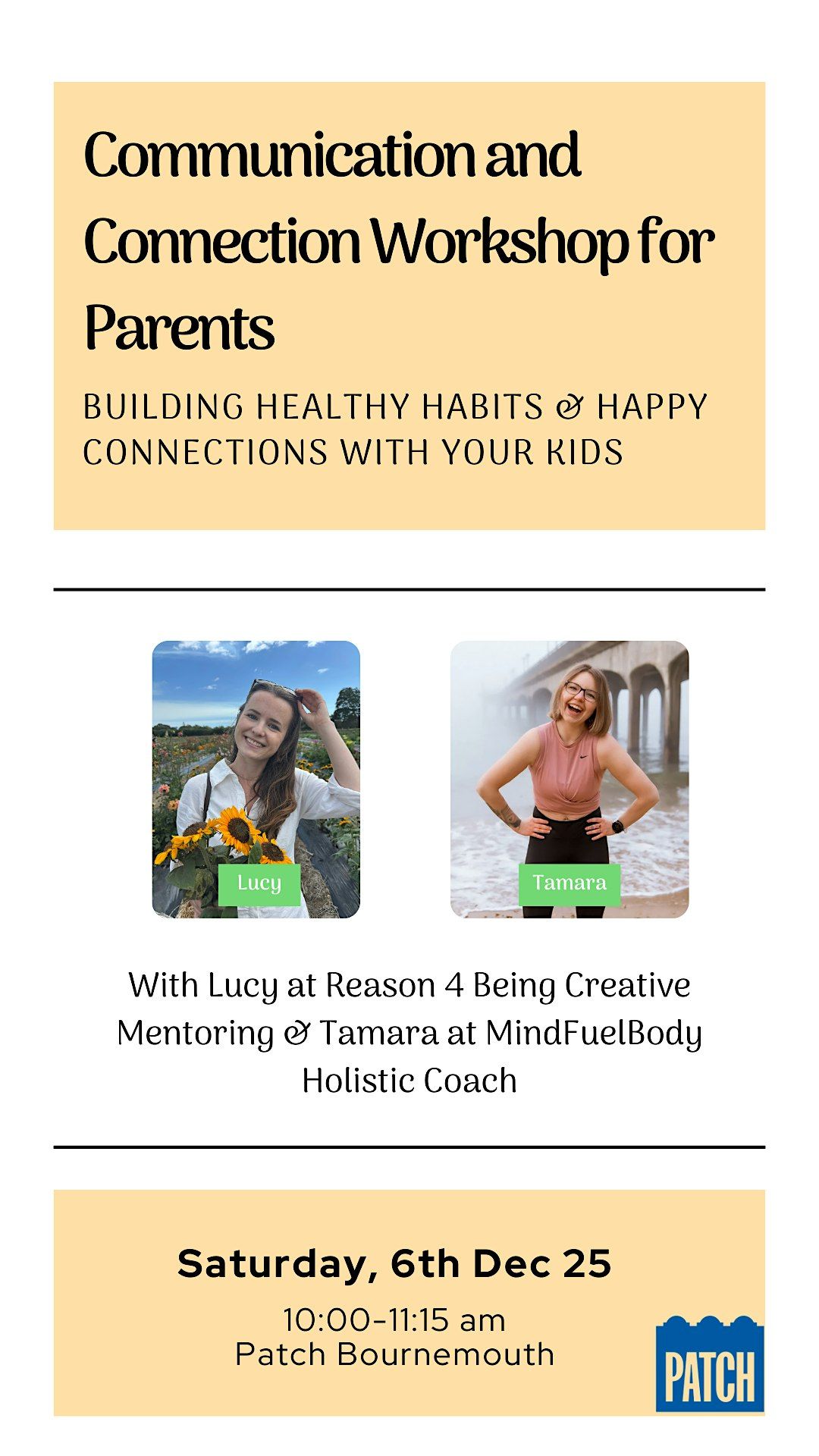 Communication and Connection Workshop for Parents