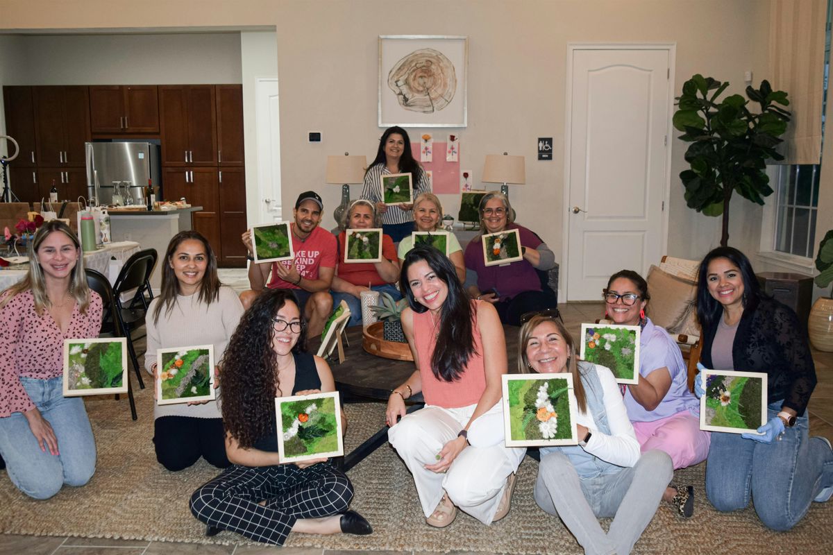 Moss Art Workshop Experience