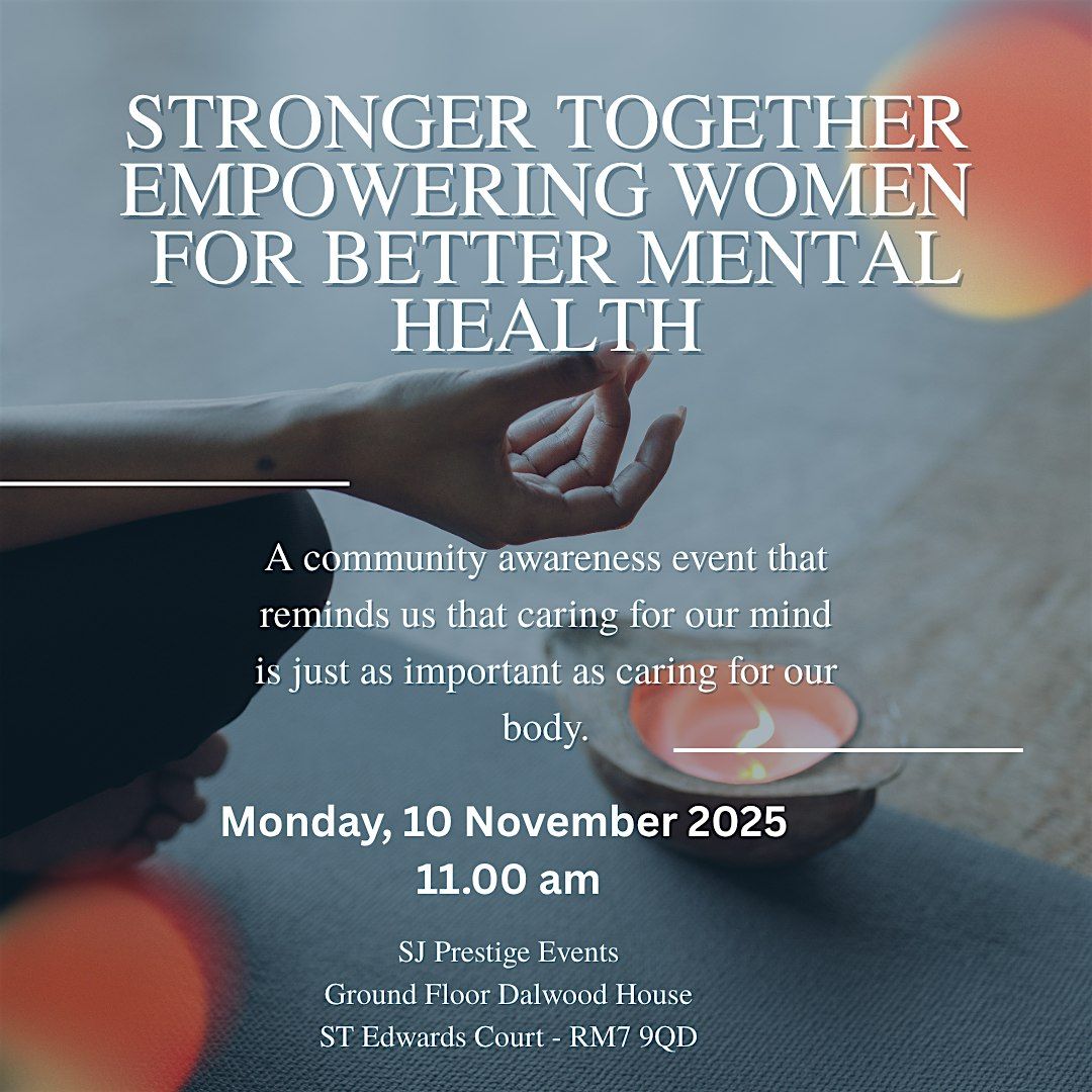 Stronger Together-Empowering Women for Better Mental Health