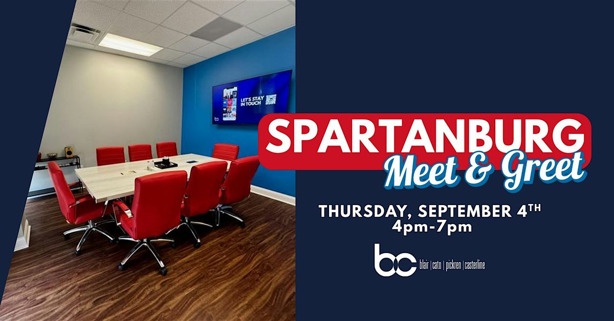 Blair Cato Spartanburg Meet & Greet