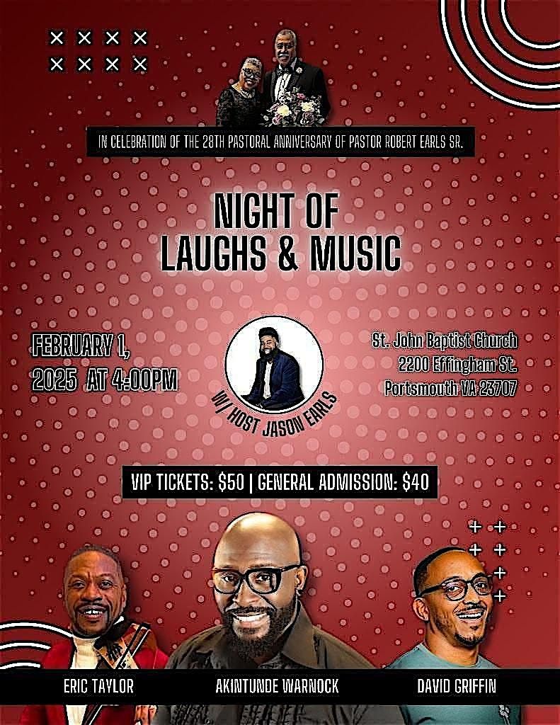 A NIGHT OF LAUGHS & MUSIC