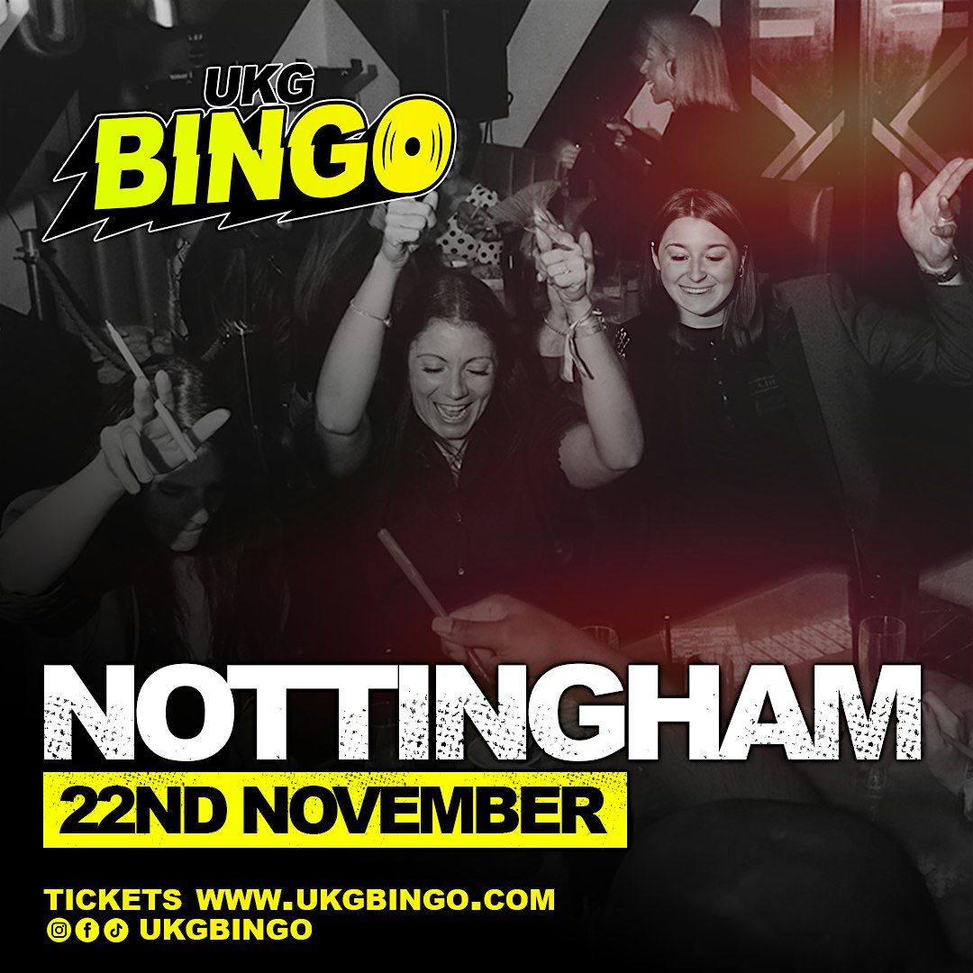 UKG Bingo Nottingham Sat 22nd Nov