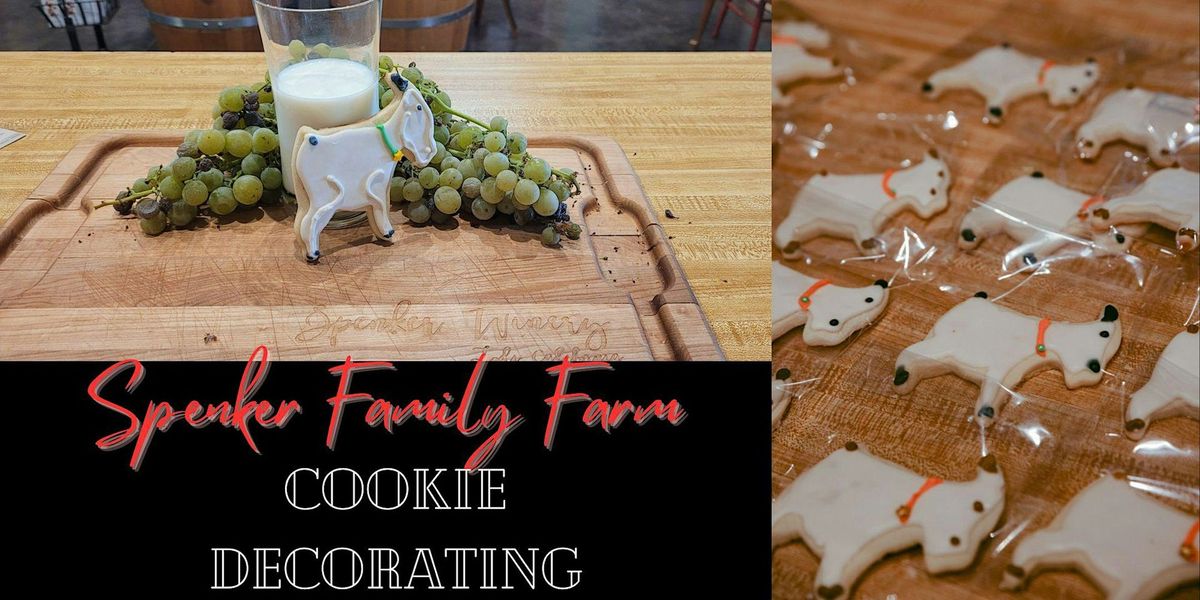 Spenker Family Farm Cookie Decorating