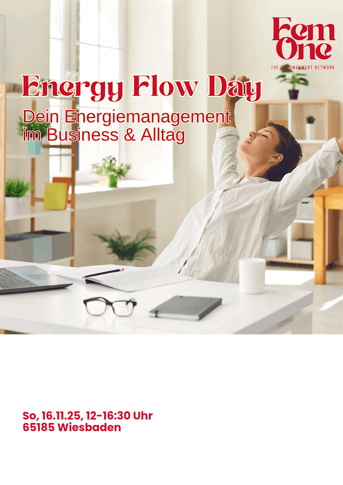 Energy Flow Day: Dein Energiemanagement im Business & Alltag