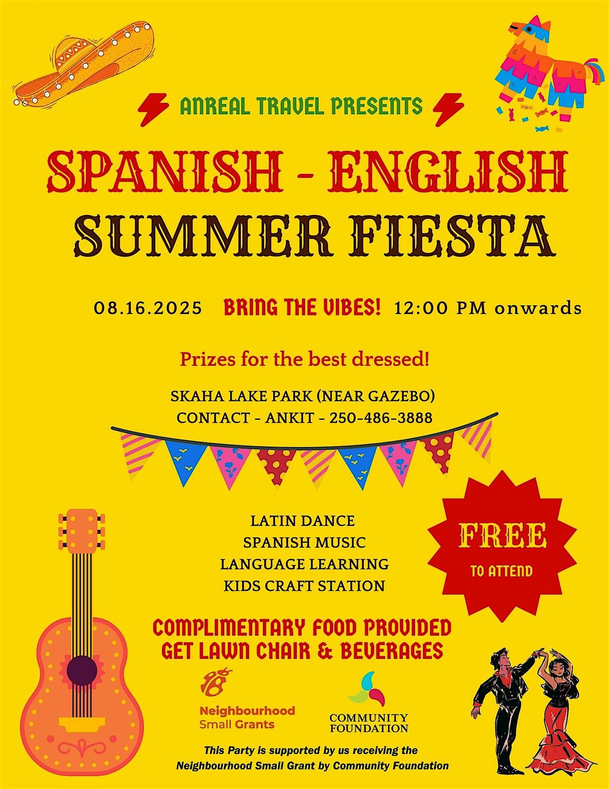 SPANISH - ENGLISH SUMMER FIESTA