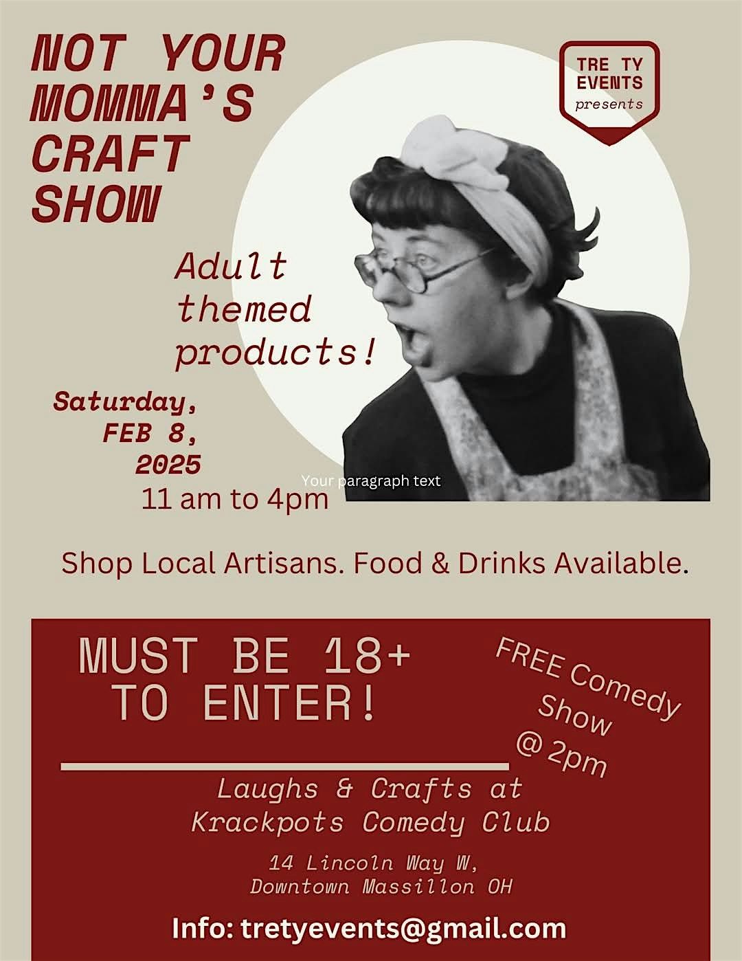 Not Your Momma's Craft Show