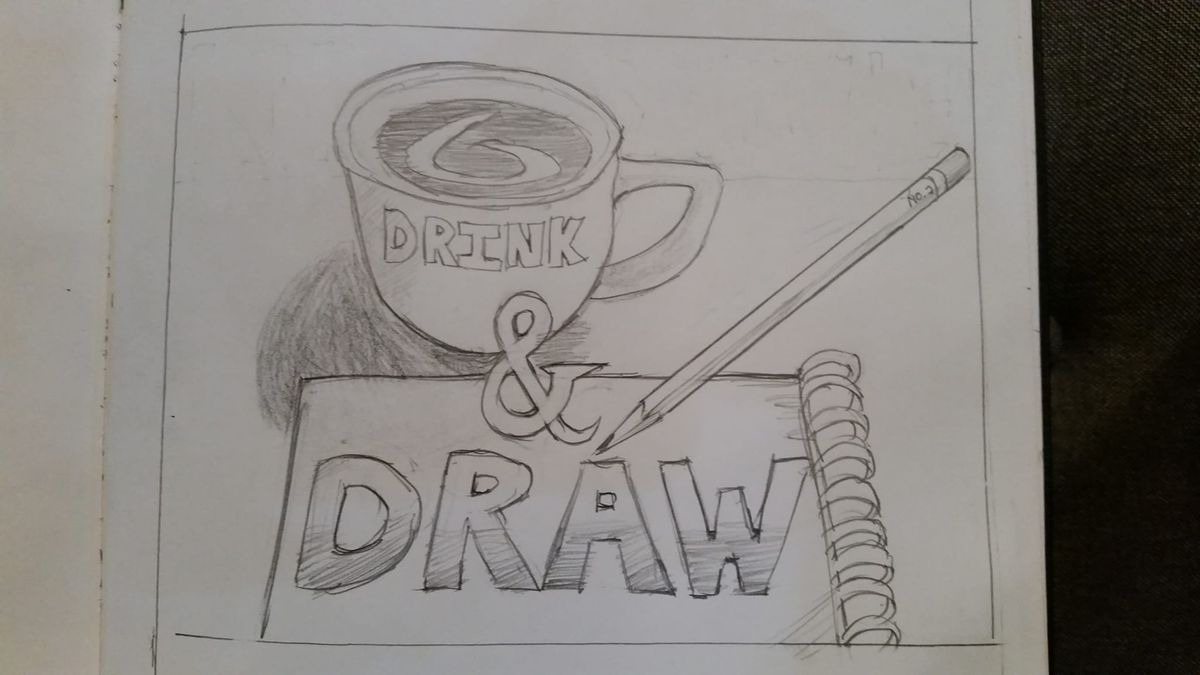 Drink and Draw at South Coast Pizza, Knoxville 