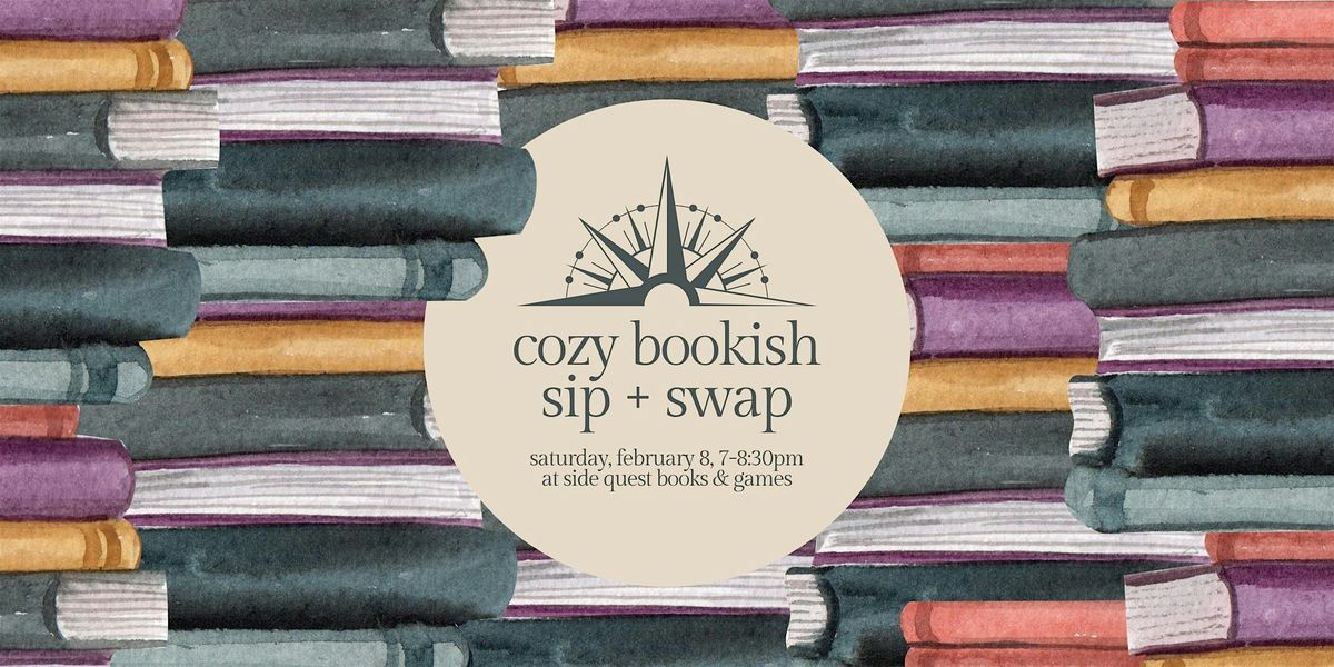 Cozy Bookish Sip + Swap @ SQBG