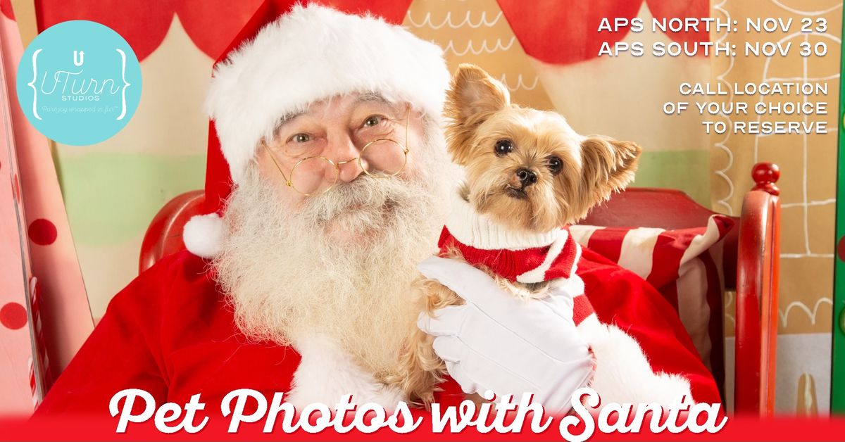 Pet Photos with Santa at APS North