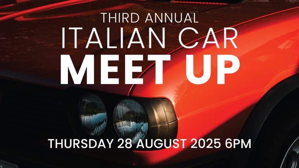 Lowther\u2019s Italian Car Meet Up