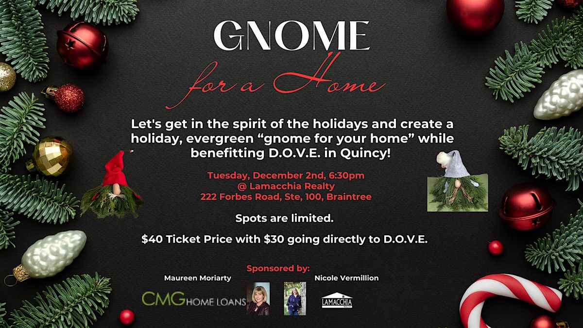 Gnome for a Home- A Holiday Craft for D.O.V.E.