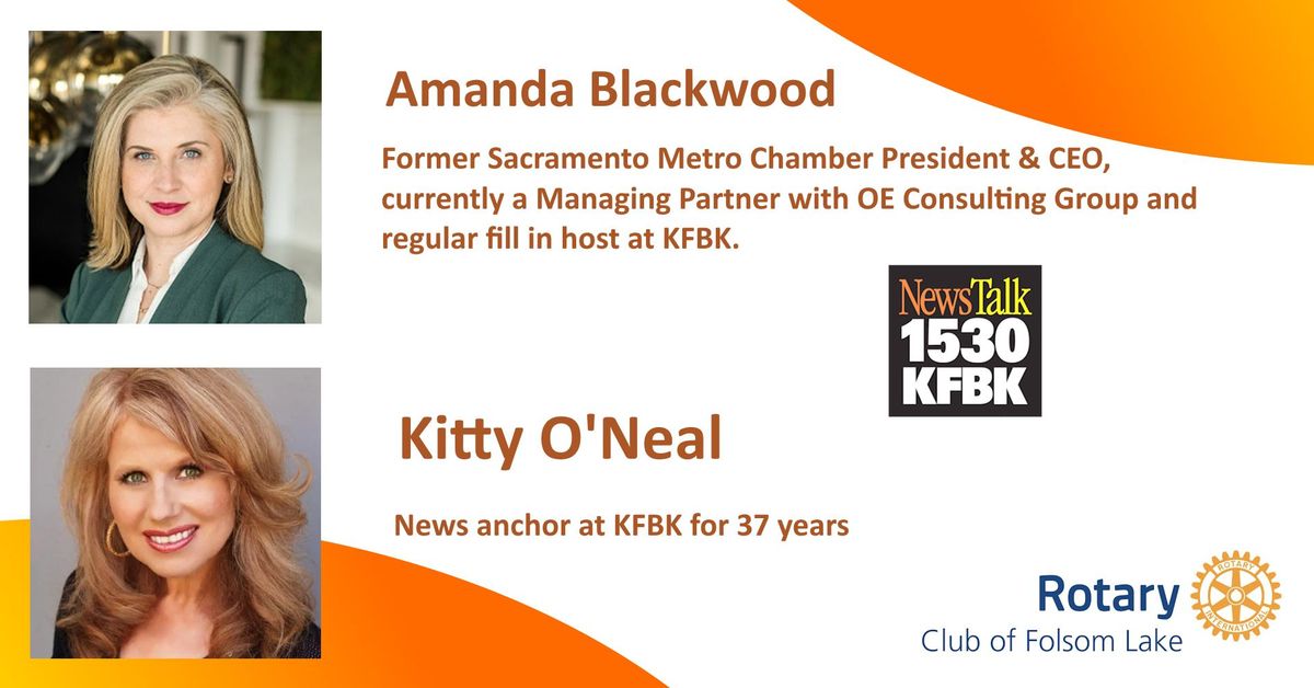 FL Rotary Meeting-Kitty O'Neal & Amanda Blackwood