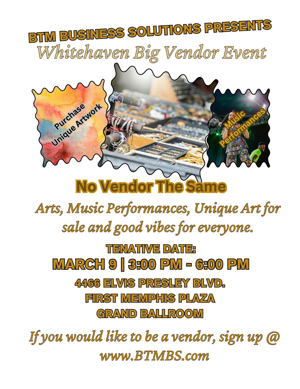 Whitehaven Big Vendor Event