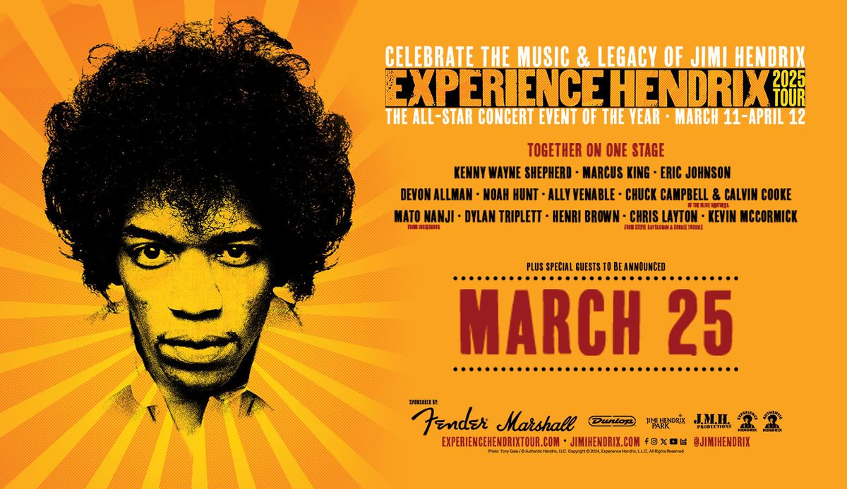 Experience Hendrix at Landmark Theatre Syracuse