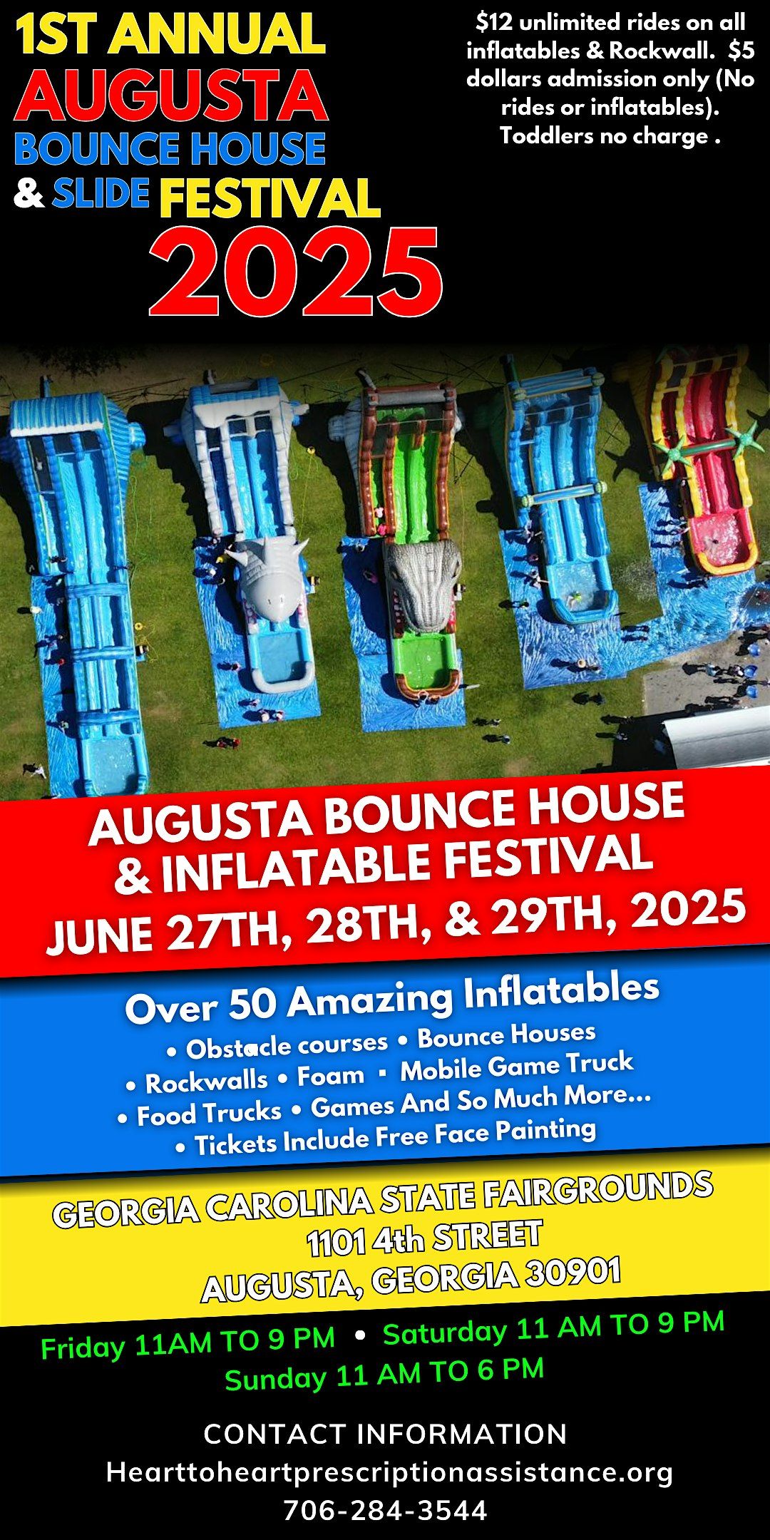 Augusta Bounce House & Slide Festival 2025