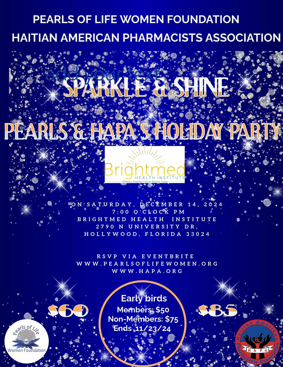 Sparkle & Shine Holiday Party