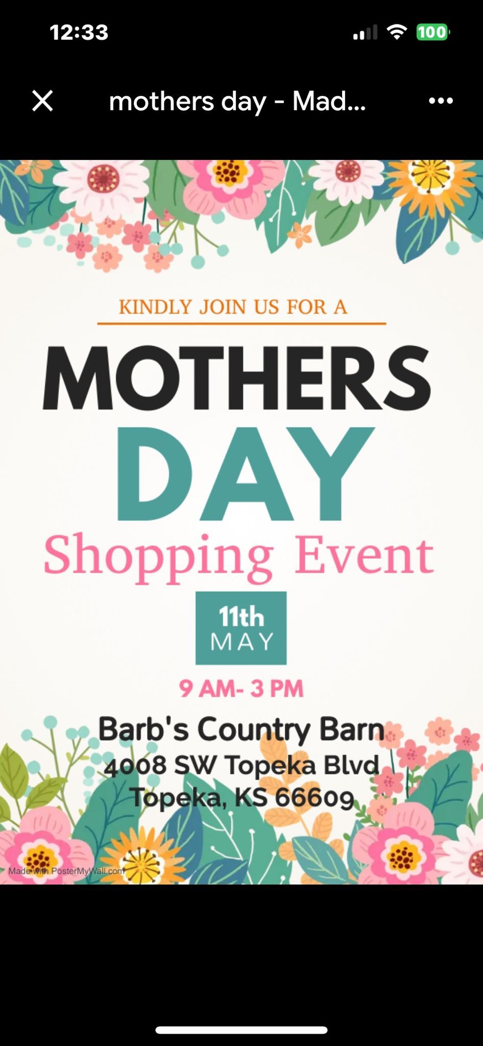 Mothers Day Craft Fair