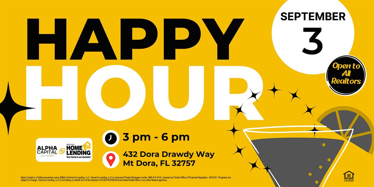 Happy Hour For Industry Professionals!