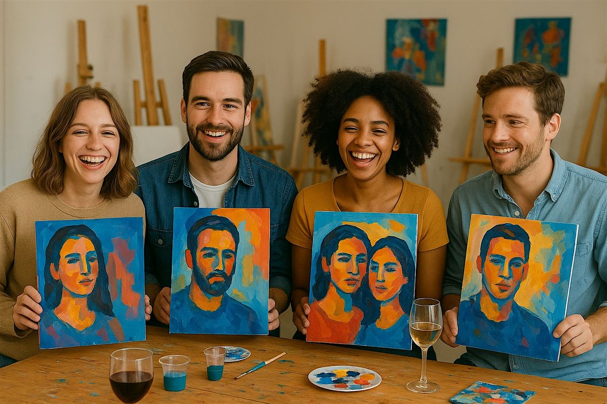 Sip, Laugh & Paint: Your Bond in Color