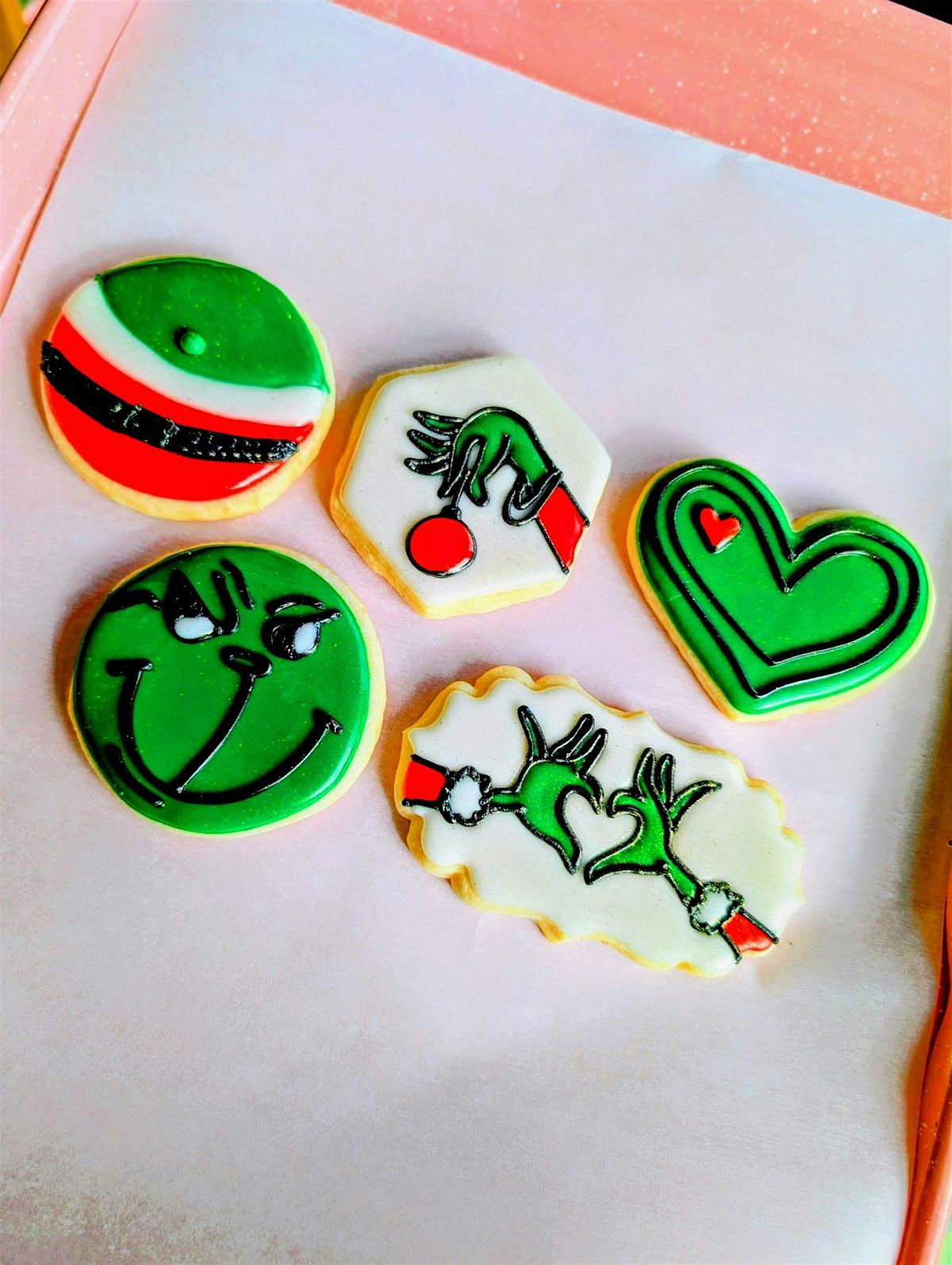 Grinch Cookie Decorating Class & Milkshakes!